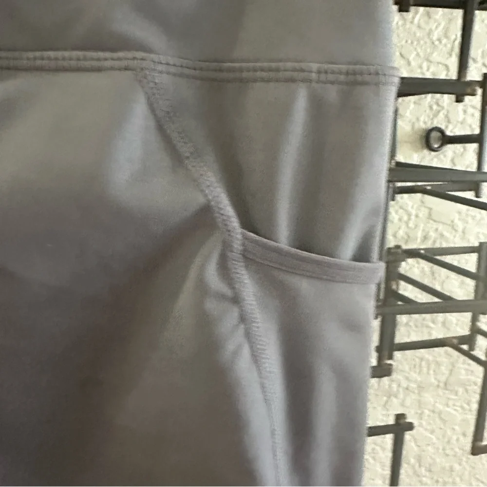 Nike Gray Workout Leggings Dry Fit XS